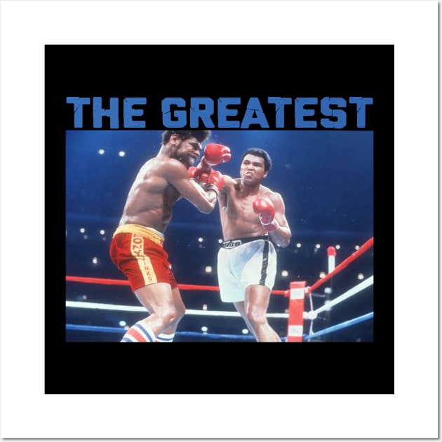 muhammad ali The Greatest Wall Art by lordwand